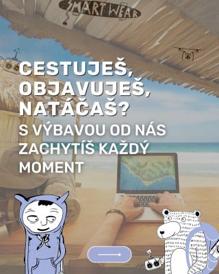 🌍 Cestuješ, objavuješ, natáčaš? Zachyť každý moment od hôr až po pláže 🏔️🌊 v lete pri mori, na roadtripe, aj v zime na...